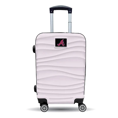 MOJO Atlanta Braves Pink Color Blitz Carry-On Hardcase Spinner Luggage