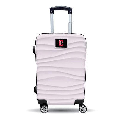 MOJO Cleveland Guardians Pink Color Blitz Carry-On Hardcase Spinner Luggage