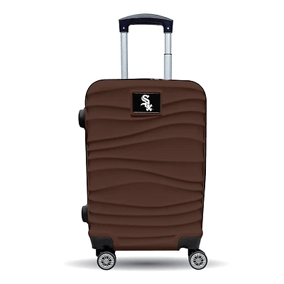 MOJO Chicago White Sox Brown Color Blitz Carry-On Hardcase Spinner Luggage