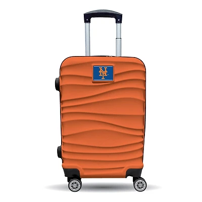 MOJO New York Mets Orange Color Blitz Carry-On Hardcase Spinner Luggage