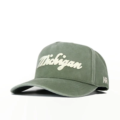 Unisex No Rivals Green Michigan Wolverines Home Turf Adjustable Hat