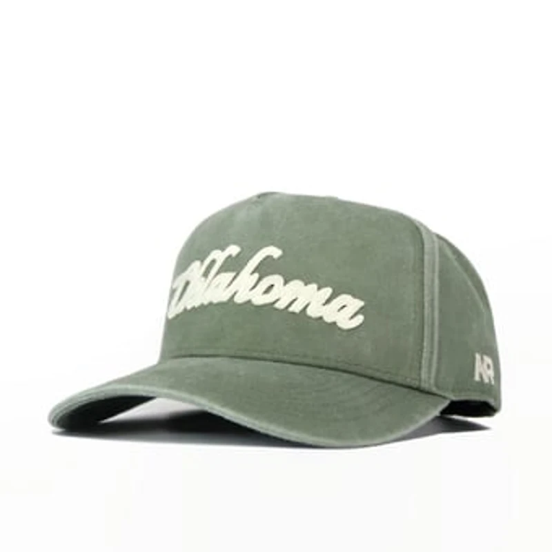 Unisex No Rivals Green Oklahoma Sooners Home Turf Adjustable Hat