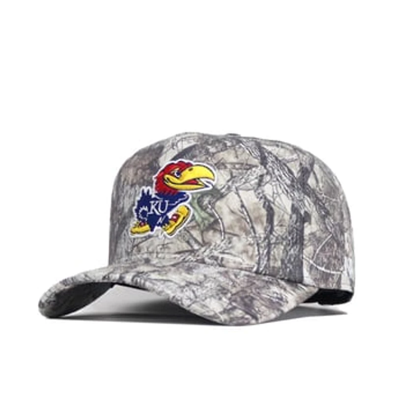 Unisex No Rivals Camo Kansas Jayhawks Outland Adjustable Hat