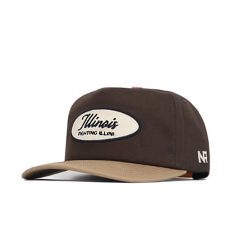 Unisex No Rivals  Brown Illinois Fighting Illini Neutral Patch Adjustable Hat