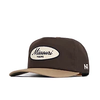 Unisex No Rivals  Brown Missouri Tigers Neutral Patch Adjustable Hat