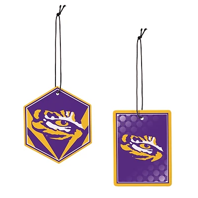 LSU Tigers Hanging Air Fresheners, Set of 4
