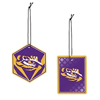 LSU Tigers Hanging Air Fresheners, Set of 4
