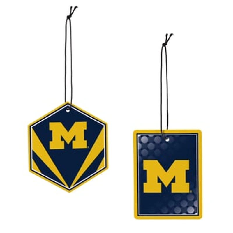 Michigan Wolverines Hanging Air Fresheners, Set of 4