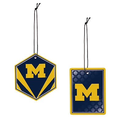 Michigan Wolverines Hanging Air Fresheners, Set of 4