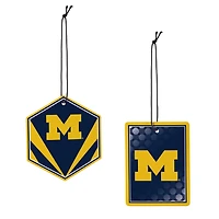 Michigan Wolverines Hanging Air Fresheners, Set of 4