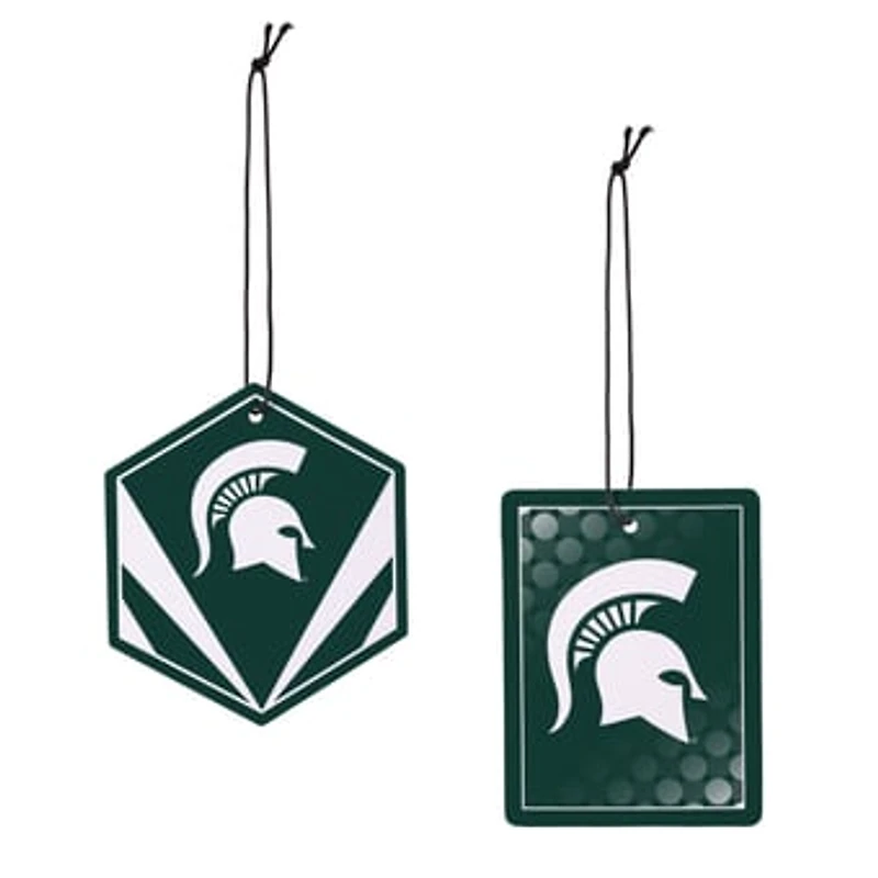 Michigan State Spartans Hanging Air Fresheners, Set of 4