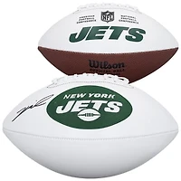 Kenyon Sadiq New York Jets Autographed Wilson White Panel Football