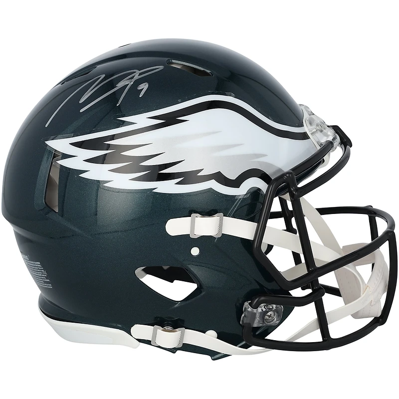 Makai Lemon Philadelphia Eagles Autographed Riddell Speed Authentic Helmet