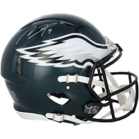 Makai Lemon Philadelphia Eagles Autographed Riddell Speed Authentic Helmet