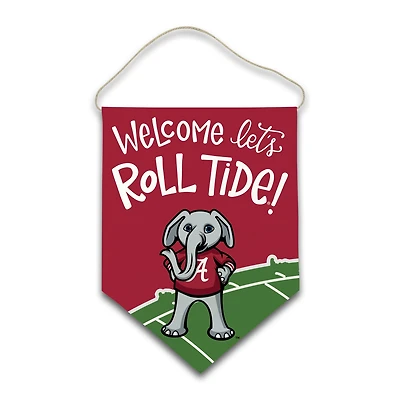 Alabama Crimson Tide Welcome Canvas Hanger