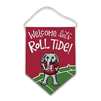 Alabama Crimson Tide Welcome Canvas Hanger