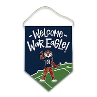 Auburn Tigers Welcome Canvas Hanger