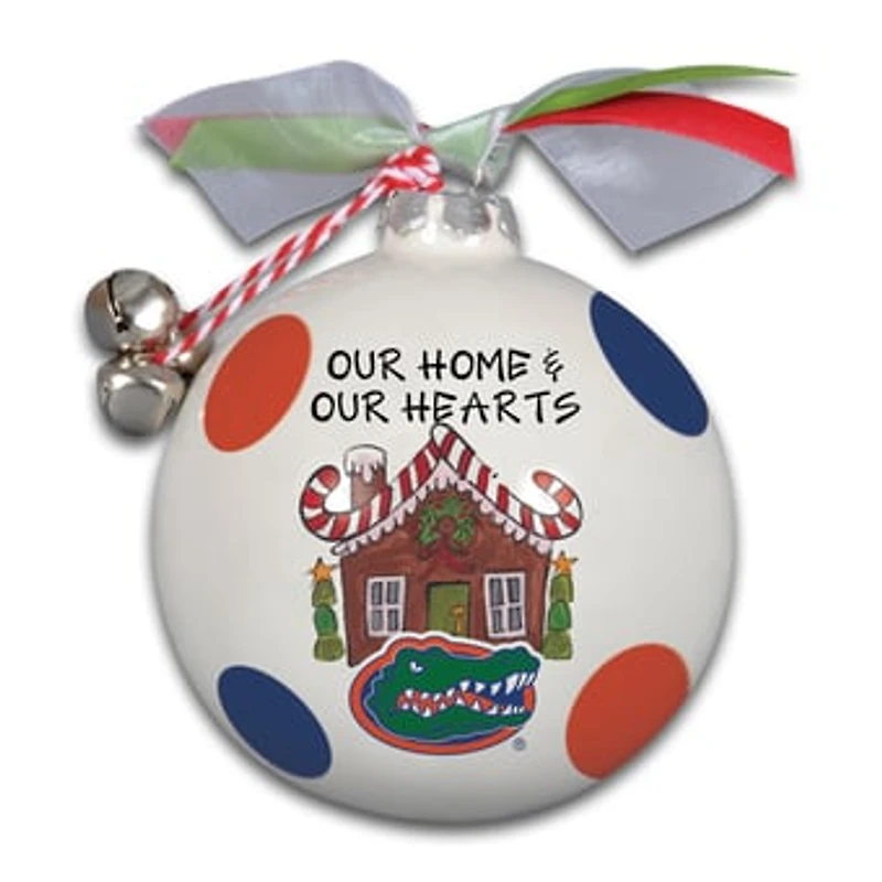 Florida Gators Home & Hearts Ornament