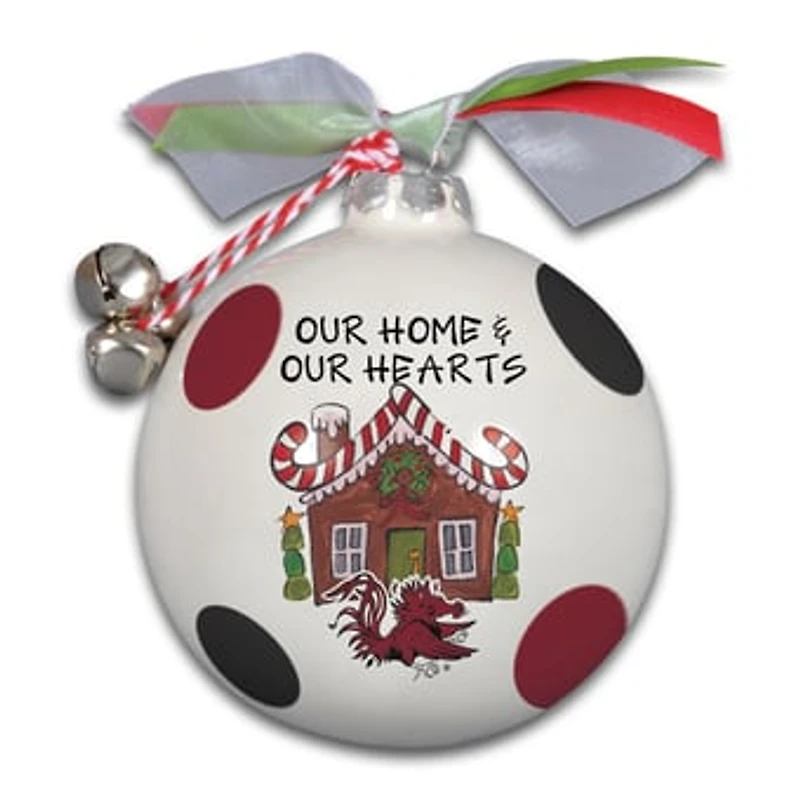 South Carolina Gamecocks Home & Hearts Ornament