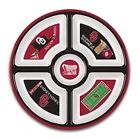 Oklahoma Sooners Five-Section Melamine Platter