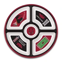 Arkansas Razorbacks Five-Section Melamine Platter