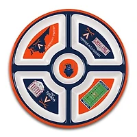 Virginia Cavaliers Five-Section Melamine Platter