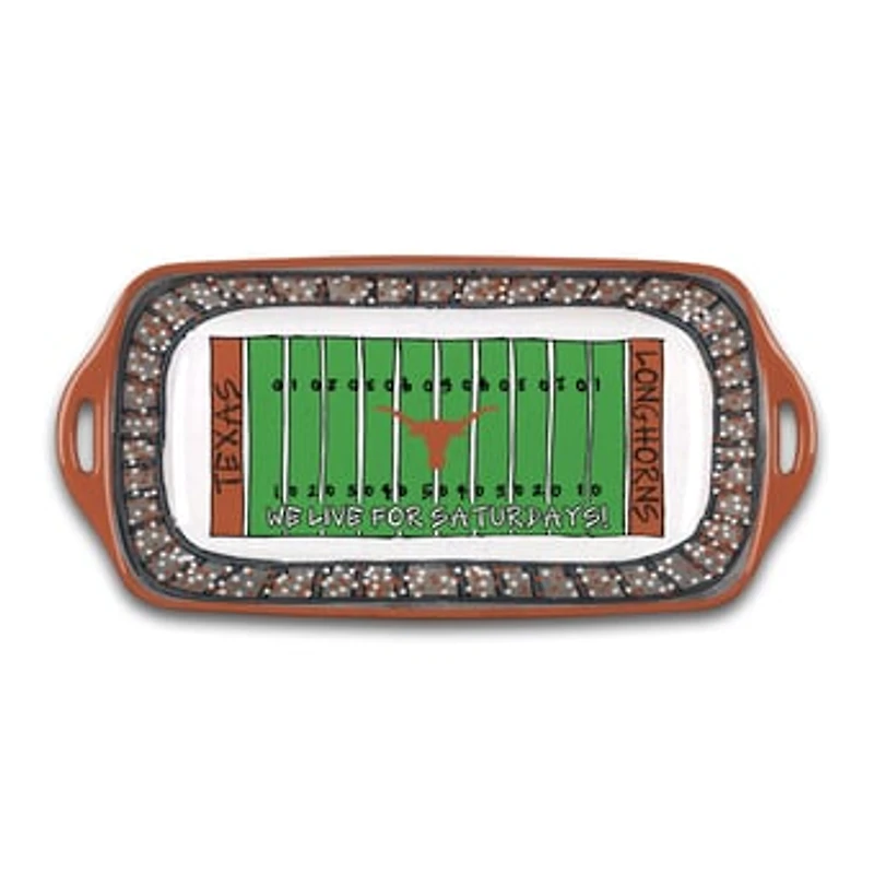 Texas Longhorns Melamine Stadium Platter