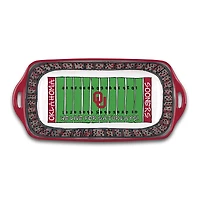 Oklahoma Sooners Melamine Stadium Platter