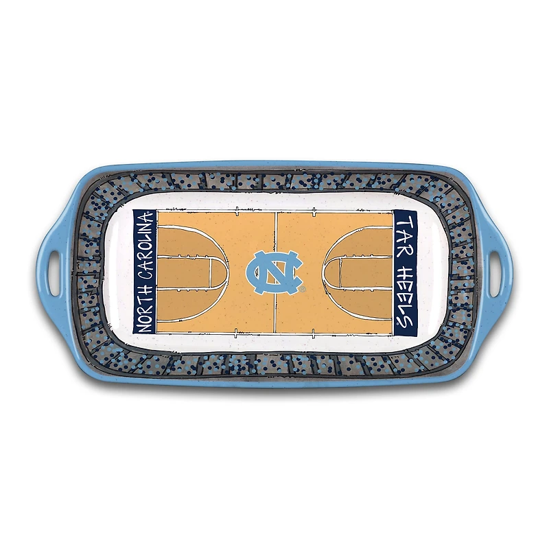 North Carolina Tar Heels Melamine Stadium Platter