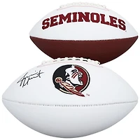 Jameis Winston Florida State Seminoles Autographed Rawlings White Panel Football