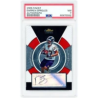 Darren Sproles San Diego Chargers Autographed 2005 Topps Finest #NNO PSA Authenticated 7 Rookie Card