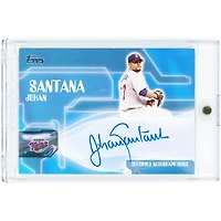 Johan Santana Minnesota Twins Autographed 2005 Topps #TA-JS Card