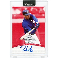 Derrek Lee San Diego Padres Autographed 1997 Donruss Signature Series #NNO Card