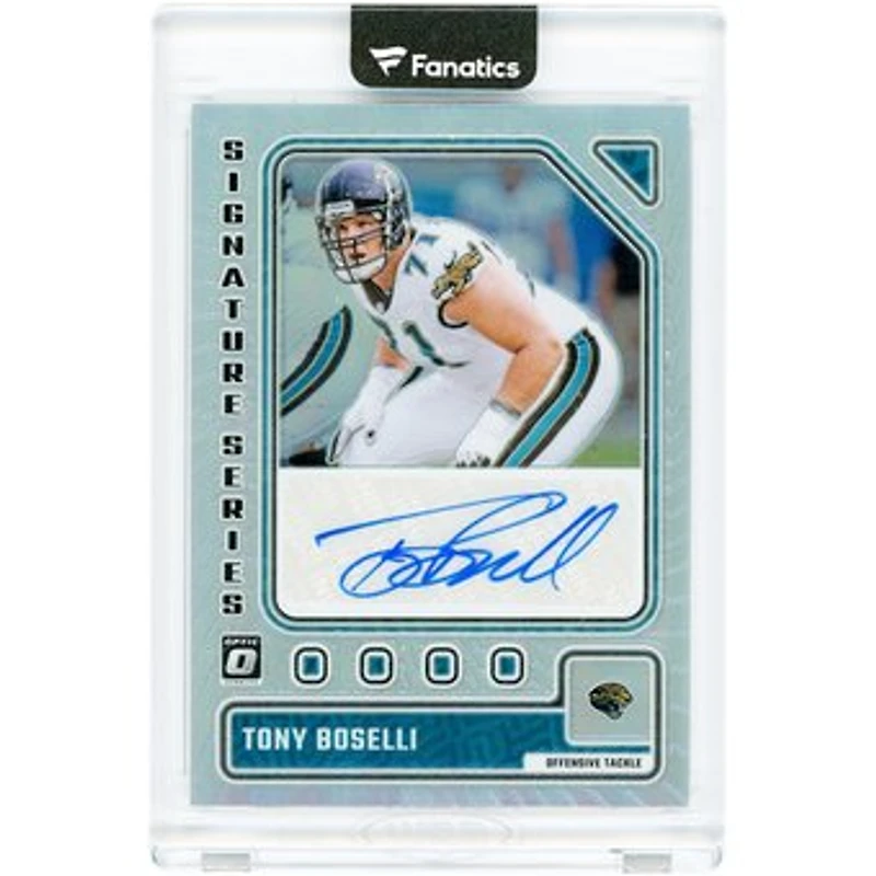 Tony Boselli Jacksonville Jaguars Autographed 2023 Panini Donruss Optic Signature Series #SS-TB Card