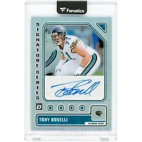 Tony Boselli Jacksonville Jaguars Autographed 2023 Panini Donruss Optic Signature Series #SS-TB Card
