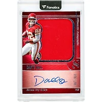 Dante Hall Kansas City Chiefs Autographed 2025 Panini Silhouette #SA-DHL #6/199 Card