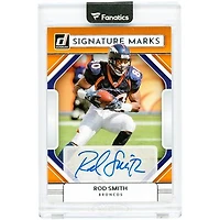 Rod Smith Denver Broncos Autographed 2022 Panini Donruss Signature Marks #SM-RS Card
