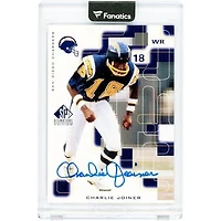 Charlie Joiner San Diego Chargers Autographed 1999 Upper Deck SP Signature Edition #CJ Card