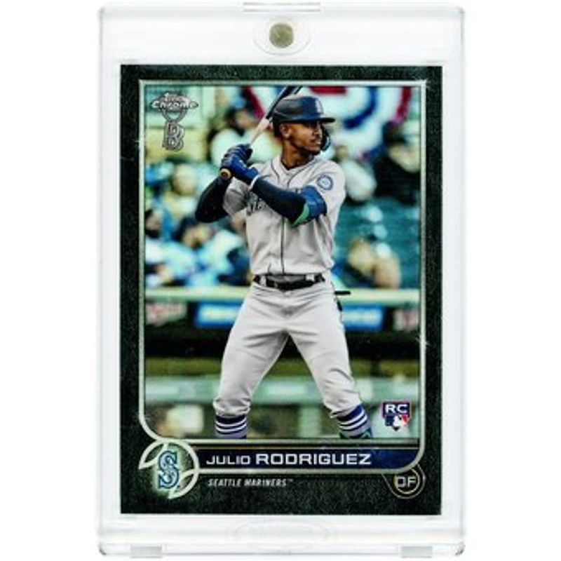 Julio Rodriguez Seattle Mariners 2022 Topps Chrome Ben Baller Refractor #222 Rookie Card