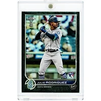 Julio Rodriguez Seattle Mariners 2022 Topps Chrome Ben Baller Refractor #222 Rookie Card