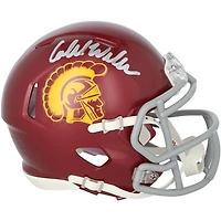 Caleb Williams USC Trojans Autographed Riddell Speed Mini Helmet
