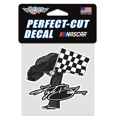 WinCraft Kyle Busch Forever Rowdy 4" x 4" Perfect Cut Decal