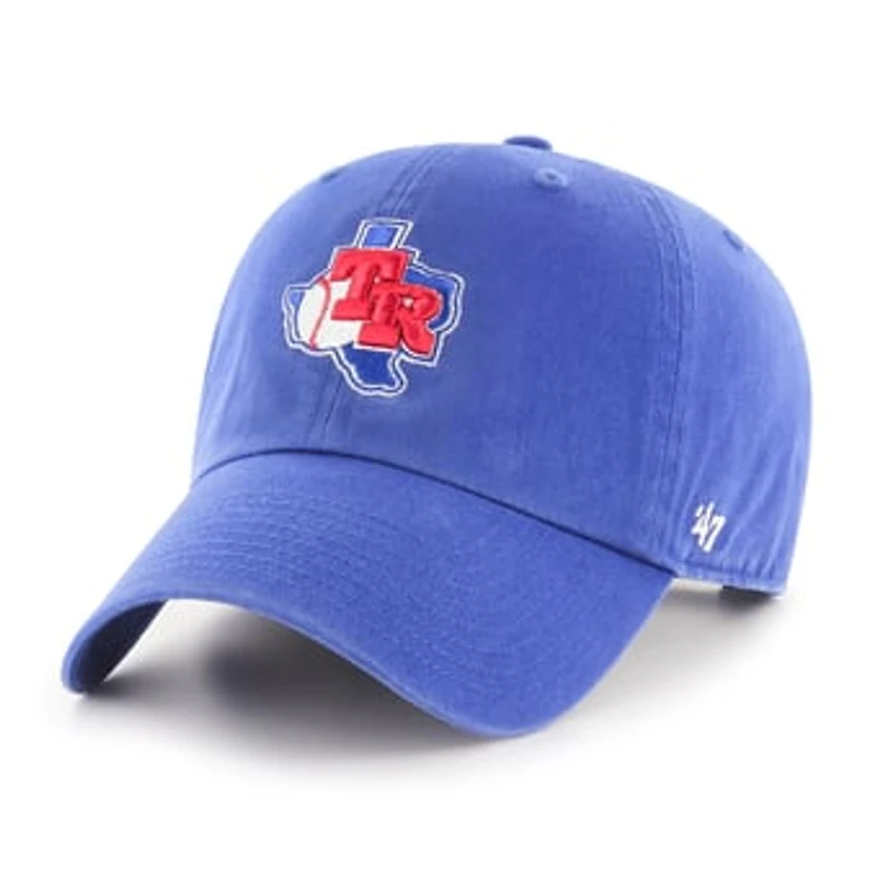 Men's '47 Royal Texas Rangers Cooperstown Collection Clean Up Adjustable Hat