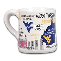 West Virginia Mountaineers Icon 20oz. Ceramic Icon Mug