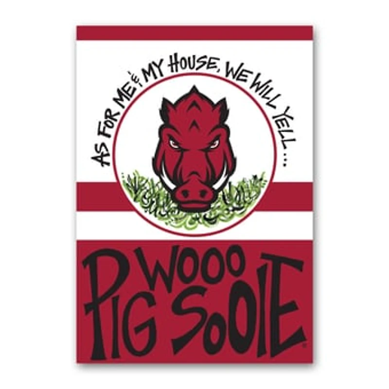 Arkansas Razorbacks 28" x 40" Double-Sided House Flag