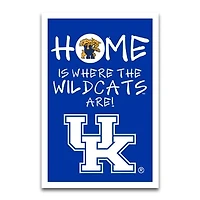 Kentucky Wildcats Home Is Where 12" x 18" Garden Flag