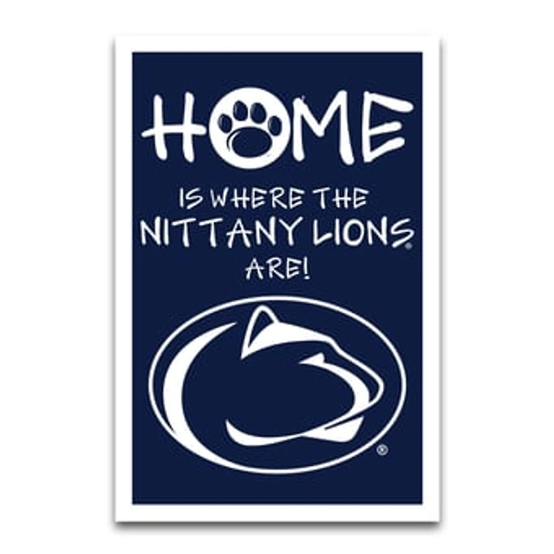 Penn State Nittany Lions Home Is Where 12" x 18" Garden Flag