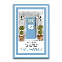 North Carolina Tar Heels As For Me 12" x 18" Garden Flag
