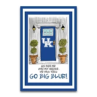Kentucky Wildcats As For Me 12" x 18" Garden Flag