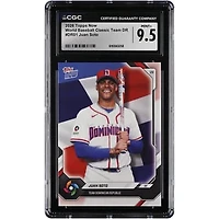 Juan Soto Dominican Republic Baseball 2026 Topps Now #DR01 CGC Authenticated 9.5 Card